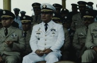 Image of sheet 19843003 photo 5: Ranghohe Offiziere der honduranischen Streitkraefte an einer Parade in Tegucigalpa, Las Tapias, Honduras am 16. April 1984, Zentralamerika.


Militaer; Personal; Generaele; Honduras; Parade; Verantwortliche; Folter; Las Tapias; Orden; Sonnenbrille; Streitkraefte; Offiziere; ranghohe