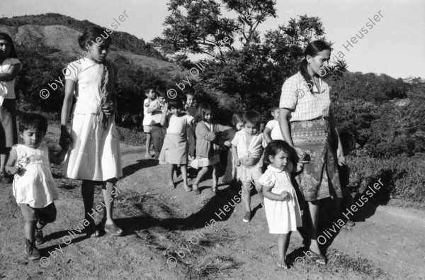 Image of sheet 19850110 photo 2: Für die Kinder der KaffeeplantagenarbeiterInnen, die auch mit helfen der Familie genügend Einkommen zu verschaffen, indem sie hart arbeiten, gibt es ab und zu kleinere Partys, die von den Internacionalistas organisiert werden. Brigaden.
Olivia beim pflücken. «III Batalla antimperialista del café». Kinderspiele Kartoffelrennen. Sackhüpfen. Matagalpa Nicaragua 1985