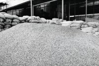 Image of sheet 19850120 photo 39: Getrocknete Kaffeebohnen für die Weiterverarbeitung. Kaffee Export Matagalpa Nicaragua 03.85 1985 √