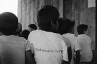 Image of sheet 19850180 photo 36: Mütter fasten Hungerstreik der Frauen frtsg.850150 gegen US-Kongresskredit für die Contra in Managua. Olivia Portrait. Rosmarie Bär und Leni Robert sind Mitgliederinnen einer CH er Delegation für Menschenrechte. Sie besuchen zusammen mit einem Geistlichen und Gewerkschafter die von CH-er BrigadistInnen gebaute Landkooperative Polo de Yale. (Leni Robert ist Nationalrätin der Berner Freien Liste (Grüne Fraktion). Sept. 1995 Matagalpa Nicaragua 1985