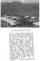 Image of sheet 19850181 photo 2: Übersicht von Polo de Yale. siehe 850180 Die CH er Delegation besucht die Schule. Rosmarie Bär Leni Robert, Philippe Sauvin etc.. Junger Knabe mit T-Shirt; «Schwarzkopf Toning, weil die Natur am schönsten ist» Portrait. Sitzung Meeting mit den Bauern. Dorf
Die Landwirtschaftskooperative Polo de Yale wurde mit Hilfe vom SAH und von Schweizer-Brigadistinnen aufgebaut und 1986 von den Contrarebellen fast vollständig zerstört.
Landwirtschaftskooperative Cooperative Agriculture Matagalpa Nicaragua 1985

Keyston