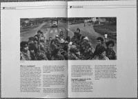 Image of sheet 19850320 photo 36: Das sandinistische Frauenbataillon 'Veronica Lacayo' fährt nach Hause zurück. Irgendwo in Nicaragua. 1985 √


Military Army War Soldier Women Weapon Sandinist EPS FSLN
Members of the Sandinist peoples army female battalion 'Veronica Lacayo' 
The Sandinista Popular Army (or People's Army; Ejército Popular Sandinista, EPS) was the military established in 1979 by the new Sandinista government to replace the National Guard, following the overthow of Anastasio Somoza Debayle.