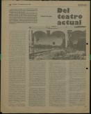 Image of sheet 19850410 photo 13: In den Ruinas del Gran Hotel, das dem Erdbeben von 1972 zum Opfer fiel stellt das Kulturministerium unter Ernesto Cardenal Kunst aus. Obwohl es manchmal schamlos reinregnet. Die Bühne dient für abendliche Vorstellungen.