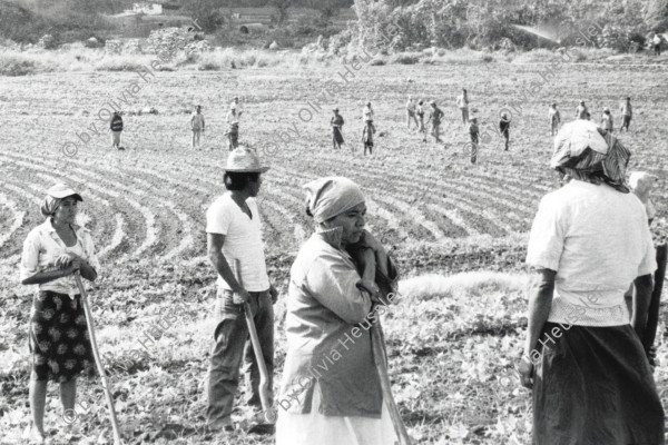 Image of sheet 19860030 photo 1: Filming “Mujeres de la Frontera” by Ivan Arguello Lacayo, Managua Nicaragua 1986.