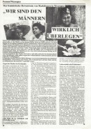 Image of sheet 19860160 photo 0: Press archive printed media published with the use of a photography by Olivia Heussler: .