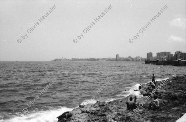 Image of sheet 19860170 photo 14: Frauen an der Türe. Menschen am Malecon, Habanna Kuba 1986. Schülerinnen in Uniform, Cuba.
Graffiti Polizeikontrolle Paris, France.
Strasse in Habanna. Junge spielen an der Quaimauer mit einem Fisch. Arbeiterinnen posieren. Hotel Caribbean und alter Kahn. Habannas leere Hafenstrasse. Meer Kindergruppe mit Fisch und Katze. Niagara Schwimm und altes Auto. Kleine schwarze Schulmädchen. Wandmalereien in Paris. Tinguely brunnen und Polizei kontrollieren Asylanten und Musiker. 33- 38 Paris.
Kuba 1986