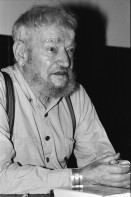 Image of sheet 19860240 photo 18: Lesung mit Georg K. Glaser Portrait Schriftsteller lebt in Paris, Kanzlei Xenix Filmklub Baracke.