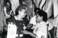 Image of sheet 19870010 photo 14: Frauen feiern am Fest Akt für den internationalen Tag der Frau Frauentag. Nicaragua Managua √
8. März 1987
© 1987, OLIVIA HEUSSLER / www.clic.li