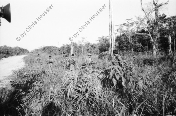 Image of sheet 19870021 photo 14: In Rama-Key eine kleine Familie  Miskito Kinder sitzen um ihre schwangere Mutter. Hund auf Kalb. Militär Army FSLN Sandinisten Sandinist Im Militärischen Ausbildungslager in Bluefields, sandinistische Soldaten marschieren in Reih und Glied an der heissen Sonne. Bockspringen. Vogel sitzt in Palme. Soldat macht Peace-Victory Zeichen. Schweizer Rundschau TV-Journalistin Annemarie Friedli SF. Soldaten bewaffnet im Feld. Hafen von Bluefields. Siedlung.

Región Autónoma del Atlántico Sur (Spanish for Autonomous Region of the Southern Atlantic), sometimes shortened to RAAS, is one of two autonomous regions in Nicaragua. It covers an area of 27,407 km² and has a population of 382,100 (2005 census). The capital is Bluefields. Nicaragua 1987