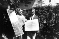 Image of sheet 19870220 photo 30: Portrait Firma für Solarenergie Alpha Real in Zürich für SI. Markus Real. 
Er baute 1979 die erste Photovoltaikanlage in Europa, die Solarstrom ins Netz einspeiste. 1986 wurde Real durch sein in der Schweiz realisiertes Projekt Megawatt in der damals noch kleinen Solargemeinschaft weltbekannt. Damit demonstrierte er erstmals die Machbarkeit der großmassstäblich dezentralen Stromerzeugung.
Beleuchtungsprojekt für Grimsel Tunnel. 1987 √
© 1987, OLIVIA HEUSSLER / www.clic.li