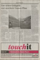 Image of sheet 19870251 photo 0: Press archive printed media published with the use of a photography by Olivia Heussler: TA Tages Anzeiger.
