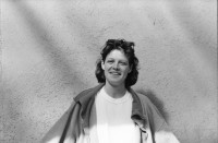 Image of sheet 19870291 photo 33: Portrait Barbara Weber, Erismannhof, Zürich 1987.