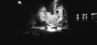 Image of sheet 19870320 photo 30: frtsg. 870310 Dreharbeiten für den Film Filou von Samir Aldin. im Gaswerk Schlieren. Feuerwehr Puppen. Polizei Fahrzeug in Flammen. TRI-X 400 Zürich Kreis 5
fünf Switzerland Schweiz Europe