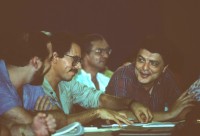 Image of sheet 19873000 photo 24: Artillerie-Soldat des sandinistischen Volksheeres EPS, Vulkan Telica, Dep. Chinandega, Nicaragua 1987.
Aus: Der Traum von Solentiname
Out of: The Dream of Solentiname, 2009