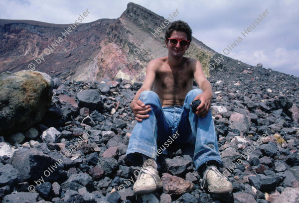 Image of sheet 19873000 photo 27: Vulkan Telica, Dep. Chinandega, Nicaragua 1987.
Haemmerli