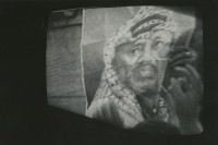Image of sheet 19880060 photo 32: Der Führer der palästinensischen Al-Fatah Yassir Arafat in einer Sendung im TV DRS. Schweiz, Zürich. 01.88 1988 √ leader of palestinians palestine Ramallah 
© 1988, OLIVIA HEUSSLER / WWW.CLIC.LI