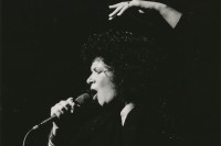Image of sheet 19880220 photo 34: Die nicaraguanische Sängerin Norma Elena Gadea singt in der Roten Fabrik, Zürich 1988.
Negativ fehlt!