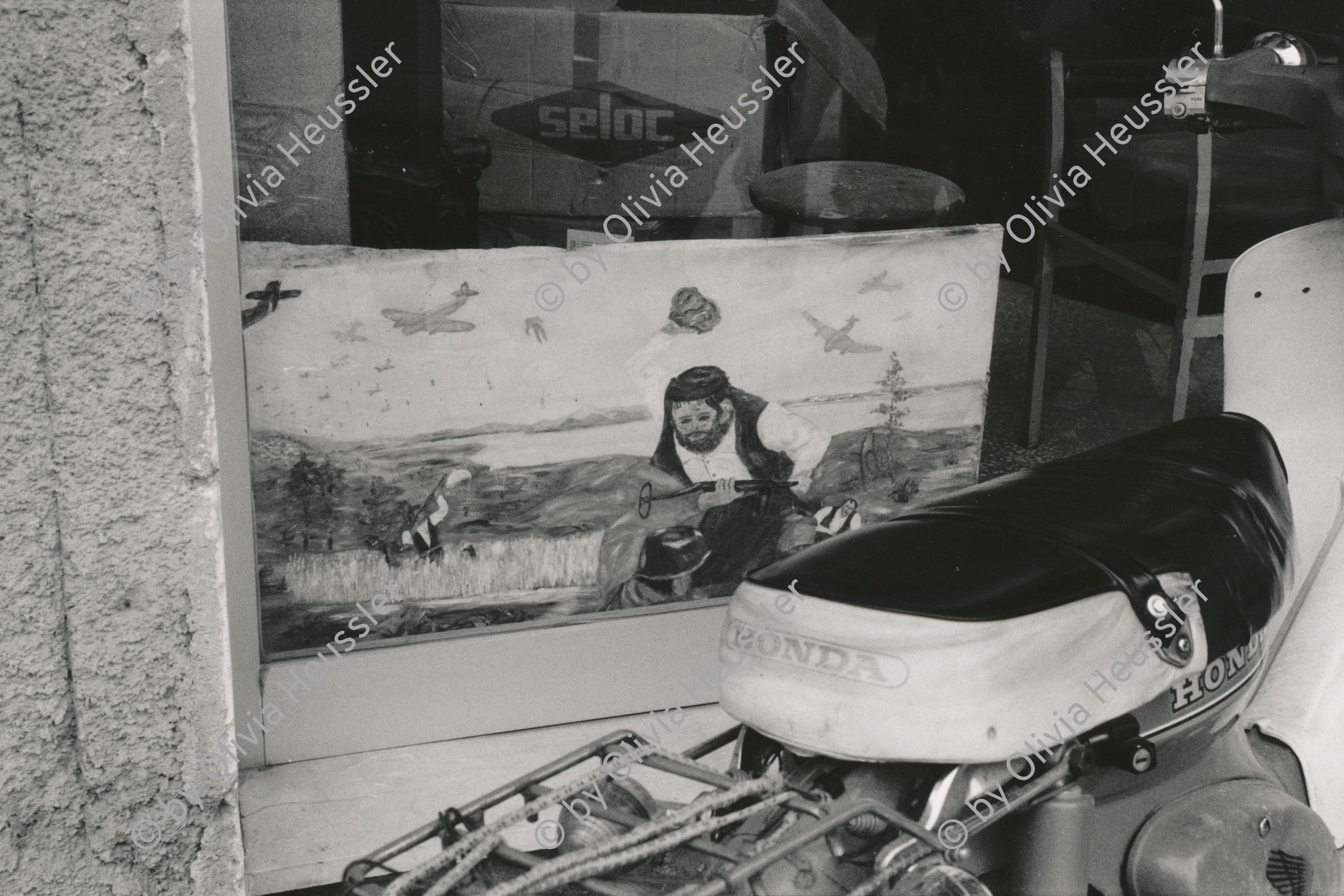Image of sheet 19880340 photo 15: Kreta  Xania Erinnerungen an den Krieg. Griechenland 1988 √ Greece
©1988, OLIVIA HEUSSLER / www.clic.li