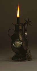 Image of sheet 19880470 photo 3: Stillleben mit Swatch Öl lampe in Form einer Birne glühbirne light bulb watch oil lamp Uhr Schweiz Zürich Switzerland Swiss Europe 4 x 5 inch sinar © 1988, Olivia Heussler √