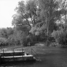Image of sheet 19880780 photo 14: Selbstportrait (Percy hat abgedrückt) Olivia auf einer Brücke die Wasser für den Abfluss des Greifensee reguliert.Fotofachklasse6 6 Hasselblad