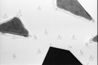 Image of sheet 19880802 photo 24: Wandbemalung von Sol leWitt in der Schweiz, 1988.
für SI Ausstellung Zug (?)