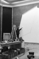 Image of sheet 19880802 photo 32: Wandbemalung von Sol leWitt in der Schweiz, 1988.
für SI Ausstellung Zug (?)