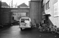 Image of sheet 19880861 photo 16: Antonio Turok, mexikanischer Fotograf, 1988. 
Baustelle Erismannhof