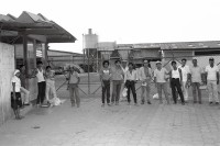Image of sheet 19881050 photo 21: In der Eternit Fabrik 'Nicalit' in Nicaragua wird noch mit asbest gearbeitet. 1988 √

Asbesthaltige Produkte fuer den Gartenbau, am 19. Dezember 1988 in der Nicalit Asbest-Fabrik in San Raffael del Sur in Nicaragua, Zentralamerika. Die Nicalit gehoert zum Schmidheiny-Konzern, der weltweit in verschiedenen Fabriken Produkte mit Asbestfasern herstellt. Jahre danach sind viele ehemalige Asbest-Arbeiter an Asbestose erkrankt, einer Krankheit die durch die Asbestfasern ausgeloest wird. Die wenigsten dieser Arbeiter erhielten Entschaedigungen, nachdem die gesundheitsschaedigenden Eigensschaften von Asbest bekannt wurden, die meisten sind ihrer Krankheit

Reportage über die Produktion von mit Asbest produziertem und mit neuer Technologie hergestellem Material bei der damaligen Schmidheiny Tochter Nicalit in San Rafael del Sur.
Viele der ArbeiterInnen leben heute nicht mehr, das sie ohne Schutz gearbeitet haben.