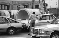 Image of sheet 19890150 photo 28: Autofahrer brüllen sich an, Crash.