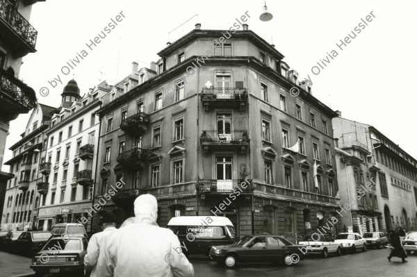 Image of sheet 19890190 photo 3: Die WG Wohngemeinschaft Bäckerstrasse im Kreis 4.  Aussersihl Zürich 1989 Wohnen Wohnungsnot √