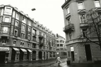 Image of sheet 19890240 photo 10: Café Oasis Stockerstrasse Kreis zwei 2,  1989 Wohnen Wohnungsnot 
√  Schweiz Switzerland Europe Portrait