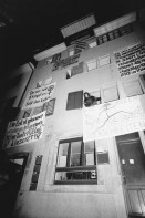 Image of sheet 19890530 photo 9: Wohnungsnot Besetzung housing occupied house Wohnen Wohnungsmangel 
Schweiz swiss Switzerland Europe √ women Old town