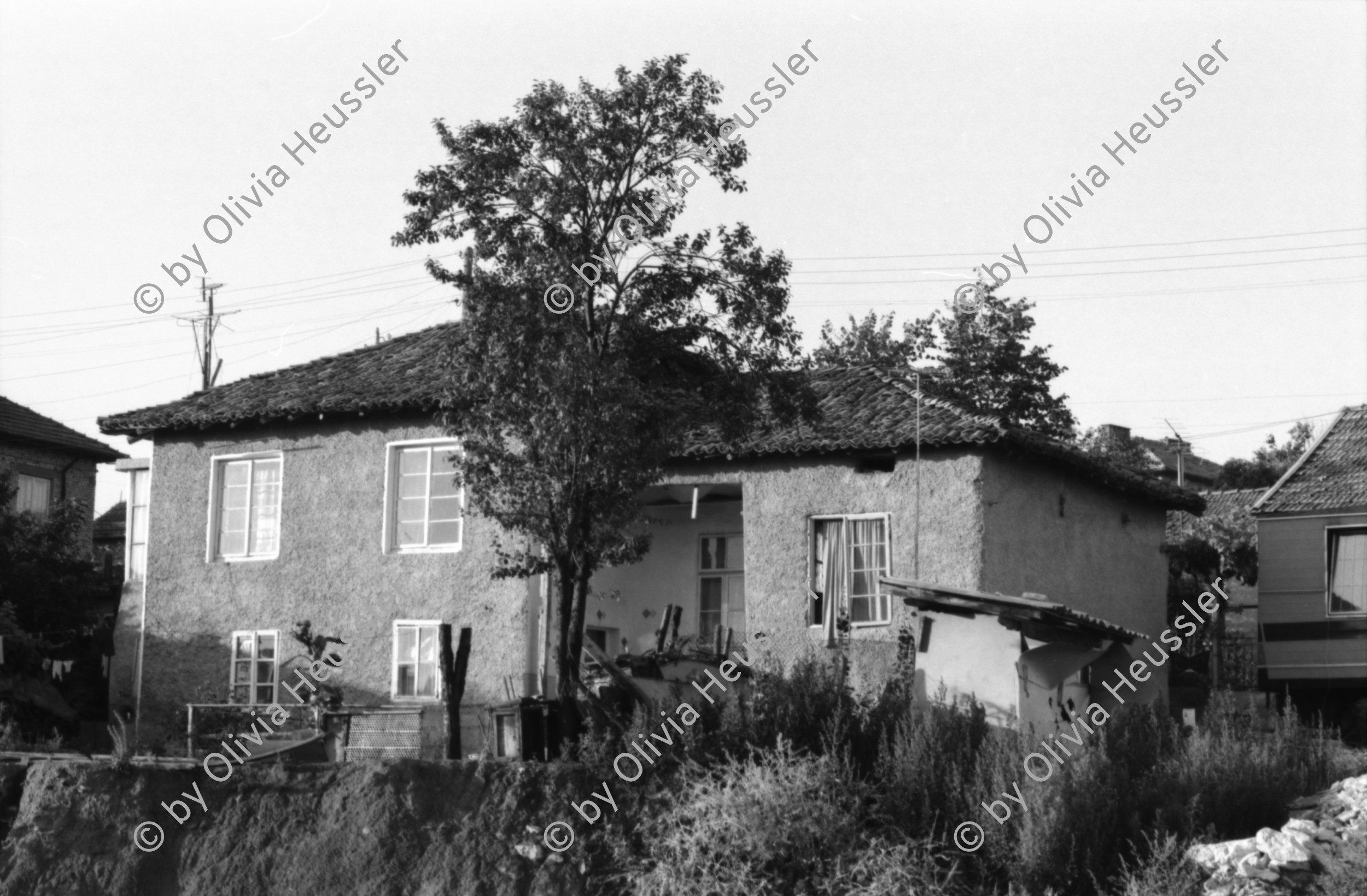 Image of sheet 19890640 photo 26: In Razgrad steht eine Moschee. Viele der Flüchtlinge kommen aus diesem Dorf. Hier ist alles einwenig ausgestorben. Romni Roma Frauen kehren die Strassen. Sie posieren mit langen Besen für mich beide tragen Kopftücher Altes Haus. Neue Wohnsiedlung. Ein Romni Romi Paar flickt Kessel. In einem langen Verfahren. Portrait der Frau. Kurz darauf wurden Maja Wicki und ich von der Polizei fest genommen und auf dem Posten ausgefragt. Die beiden Romni wurden beschuldigt uns belästigt zu haben und wir wurden auf der Stelle vom Taxifahrer, der gezwungen wurde, nach Shumen zurückgefahren. Wir hätten kein Visa für Shumen. Sumen Nur für Sofia
Shumen (Bulgarian: Шумен, also spelled Shoumen or Šumen) is the tenth-largest city in Bulgaria and capital of Shumen Province.