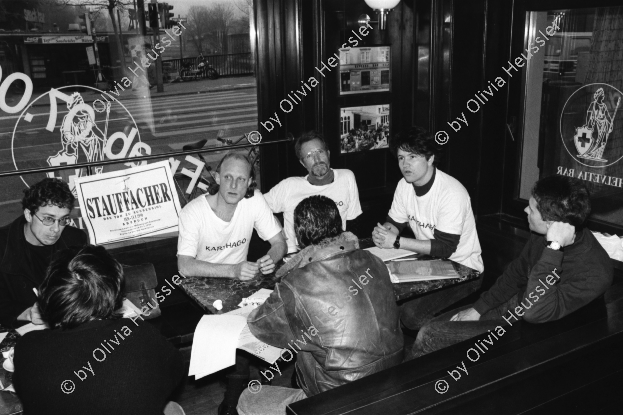 Image of sheet 19890900 photo 20: Zürich 1989. Schweiz Switzerland housing wohnungsnot protest