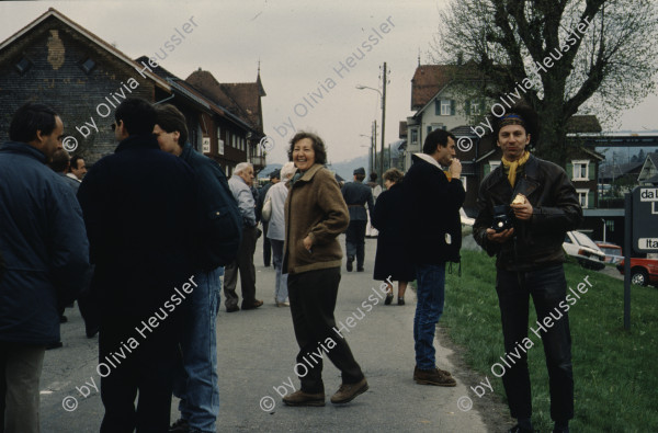 Image of sheet 19893001 photo 4: Letzte Landsgemeinde ohne Frauen, Hundwil Appenzell Ausserrhoden 1989.