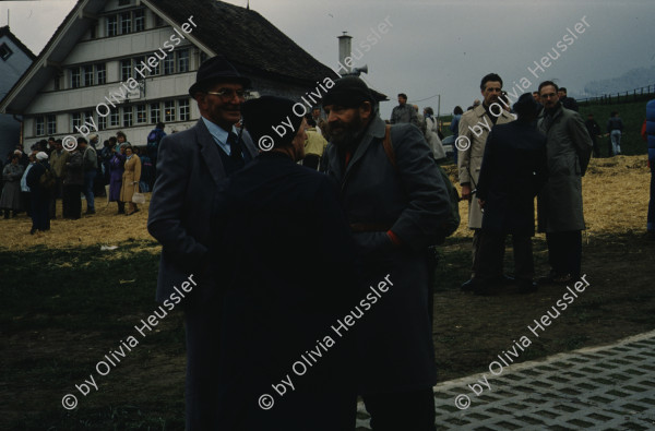 Image of sheet 19893002 photo 4: Letzte Landsgemeinde ohne Frauen, Hundwil Appenzell Ausserrhoden 1989.