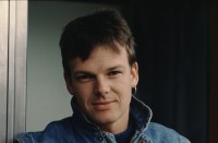 Image of sheet 19893003 photo 12: Dreharbeiten mit Stefan Gubser, Luzern 1989.