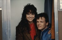 Image of sheet 19893003 photo 13: Dreharbeiten mit Stefan Gubser, Luzern 1989.