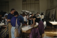 Image of sheet 19893004 photo 11: Weiterbildungs-Messe für Frauen, Volkshaus Zürich 1989.