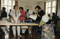 Image of sheet 19893004 photo 7: Weiterbildungs-Messe für Frauen, Volkshaus Zürich 1989.