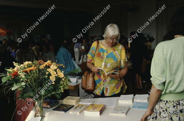 Image of sheet 19893004 photo 9: Weiterbildungs-Messe für Frauen, Volkshaus Zürich 1989.