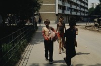 Image of sheet 19893006 photo 9: Jugendliche Punks im Zentrum Sofia, Bulgarien 1989.