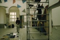 Image of sheet 19893008 photo 1: Wandbemalung von Sol leWitt in Zug, 1988.
