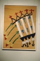 Image of sheet 19893009 photo 13: Installation von Christian Boltanski mit Kleider zum Gedenken an den Holocaust, 1989.