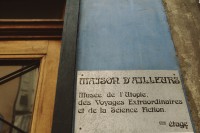 Image of sheet 19893010 photo 8: Maison d'Ailleurs, Musée de l'Utopie des Voyages Extraordinaires et de la Science Fiction, Yverdon les Bains 1989.