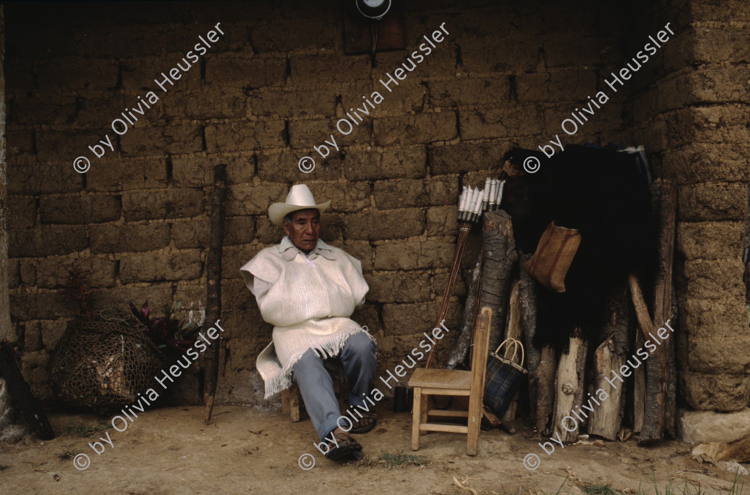 Image of sheet 19893011 photo 14: Fiestas patronales de San Juan de Chamula, Chiapas, 1989.