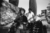 Image of sheet 19900150 photo 26: Stefan Nestler und die Fotografin, aus der ehemaligen DDR Gundula Schulze, Musée de l'Elysée Lausanne, 1990.
