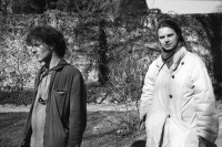 Image of sheet 19900150 photo 27: Stefan Nestler und die Fotografin, aus der ehemaligen DDR Gundula Schulze, Musée de l'Elysée Lausanne, 1990.