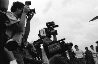 Image of sheet 19900270 photo 24: Journalists, Tegucigalpa, Honduras, April 1990. Central america