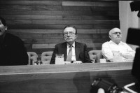 Image of sheet 19900370 photo 10: Der italienische Ministerpräsident Julio Andreotti, Managua, Nicaragua 1990.